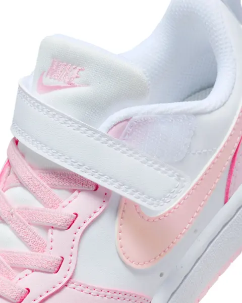 Кросівки дитячі Nike COURT BOROUGH LOW RECRAFT (PS) біло-рожеві DV5457-105