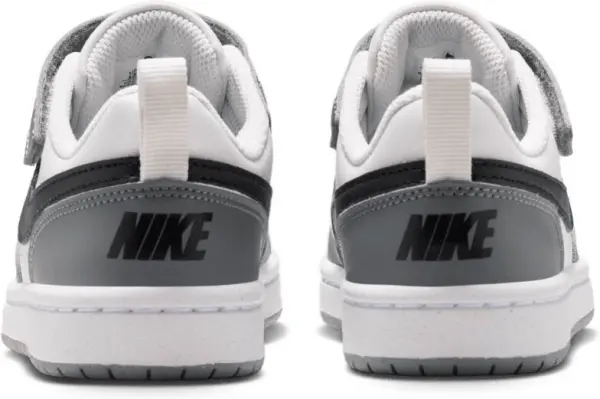 Кросівки дитячі Nike COURT BOROUGH LOW RECRAFT (PS) біло-сіро-чорні DV5457-016