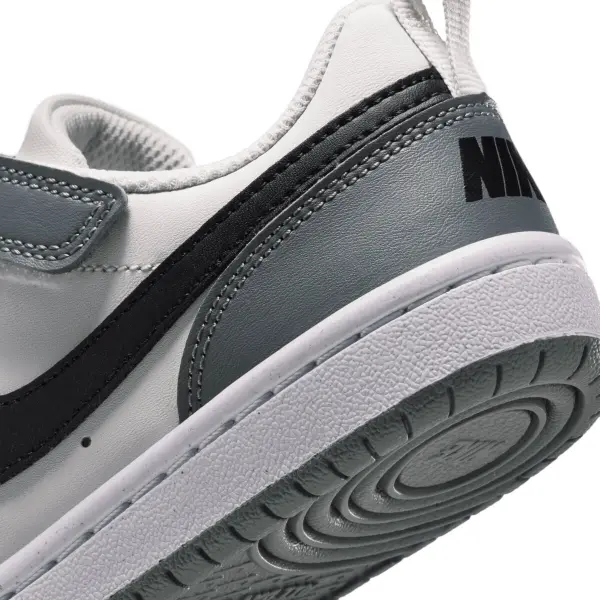 Кросівки дитячі Nike COURT BOROUGH LOW RECRAFT (PS) біло-сіро-чорні DV5457-016