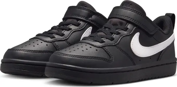 Кросівки дитячі Nike COURT BOROUGH LOW RECRAFT (PS) чорно-білі DV5457-013