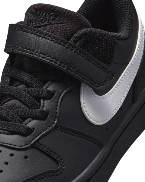 Кросівки дитячі Nike COURT BOROUGH LOW RECRAFT (PS) чорно-білі DV5457-013