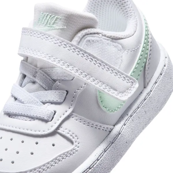 Кросівки дитячі Nike COURT BOROUGH LOW RECRAFT (TD) біло-м'ятні DV5458-138