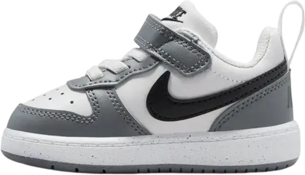 Кросівки дитячі Nike COURT BOROUGH LOW RECRAFT (TD) біло-сіро-чорні DV5458-016