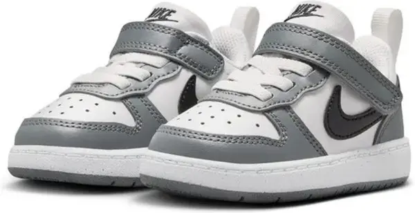 Кросівки дитячі Nike COURT BOROUGH LOW RECRAFT (TD) біло-сіро-чорні DV5458-016