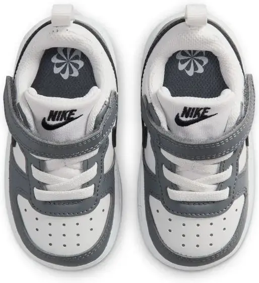Кросівки дитячі Nike COURT BOROUGH LOW RECRAFT (TD) біло-сіро-чорні DV5458-016
