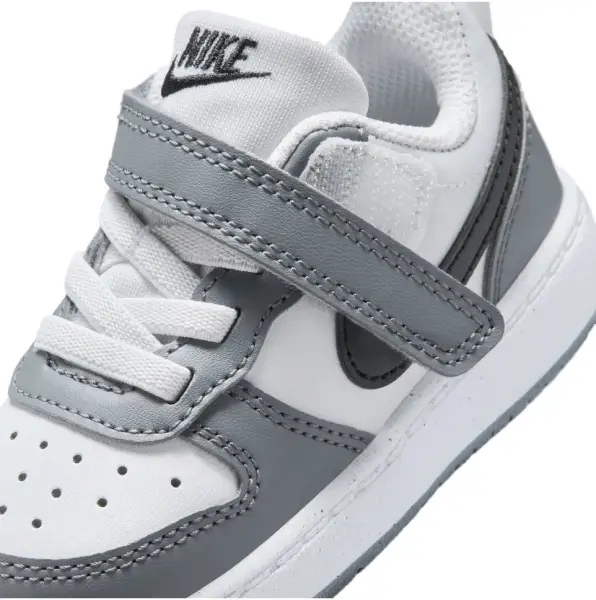 Кросівки дитячі Nike COURT BOROUGH LOW RECRAFT (TD) біло-сіро-чорні DV5458-016
