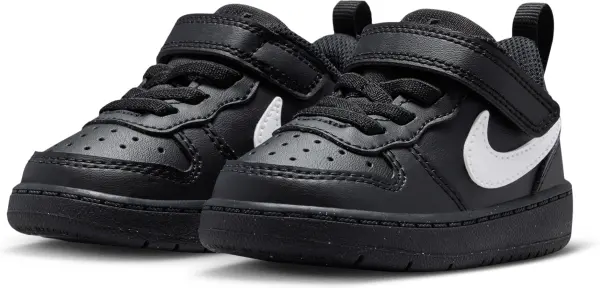 Кросівки дитячі Nike COURT BOROUGH LOW RECRAFT (TD) чорно-білі DV5458-013