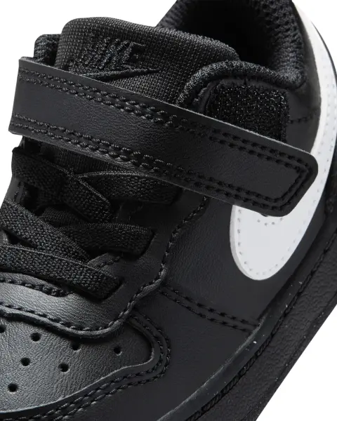 Кросівки дитячі Nike COURT BOROUGH LOW RECRAFT (TD) чорно-білі DV5458-013
