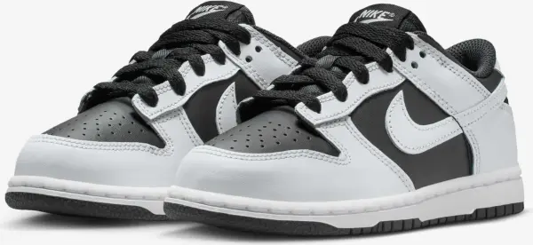 Кросівки дитячі Nike DUNK LOW (PSE) світло-сіро-чорні FB9108-010