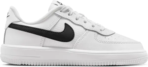 Кросівки дитячі Nike FORCE 1 LOW TECH (PS) біло-чорні IR3995-100
