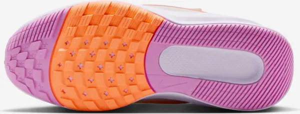 Кроссовки детские Nike STAR RUNNER 5 (PS) бежево-оранжево-розовые HF7005-103