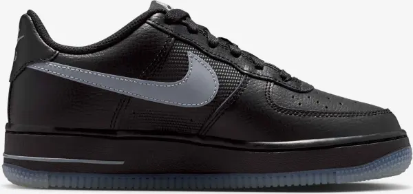 Кроссовки подростковые Nike AIR FORCE 1 (GS) черно-серые IM6027-010