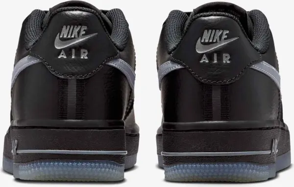 Кроссовки подростковые Nike AIR FORCE 1 (GS) черно-серые IM6027-010