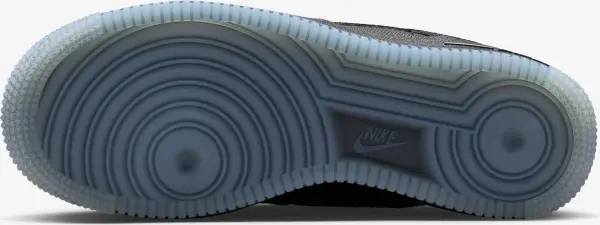 Кроссовки подростковые Nike AIR FORCE 1 (GS) черно-серые IM6027-010