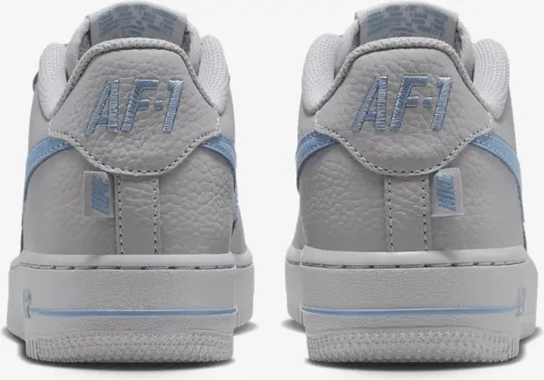 Кроссовки подростковые Nike AIR FORCE 1 LOW (GS) серо-голубые IR0270-004