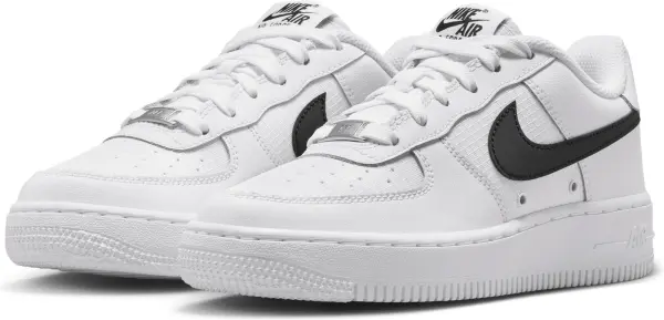 Кросівки підліткові Nike AIR FORCE 1 TECH (GS) біло-чорні IR3992-100