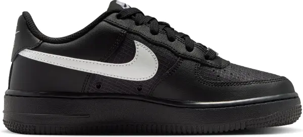 Кросівки підліткові Nike AIR FORCE 1 TECH (GS) чорно-білі IR3992-001