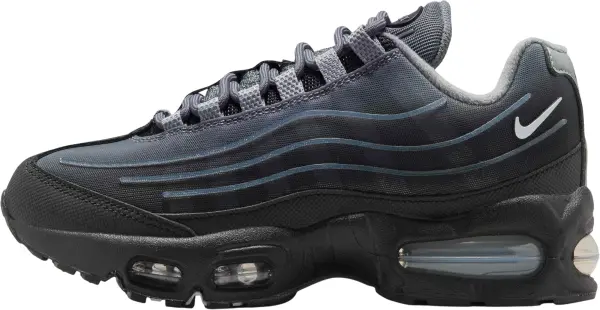 Кроссовки подростковые Nike AIR MAX 95 'BIG BUBBLE' TECH (GS) серо-темно-серые IR4602-002
