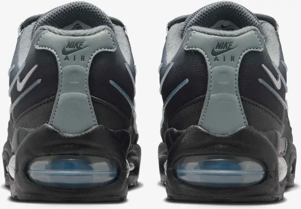 Кроссовки подростковые Nike AIR MAX 95 'BIG BUBBLE' TECH (GS) серо-темно-серые IR4602-002