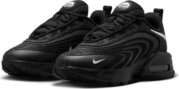 Кросівки підліткові Nike AIR MAX FIRE (GS) чорно-срібні IF2622-002