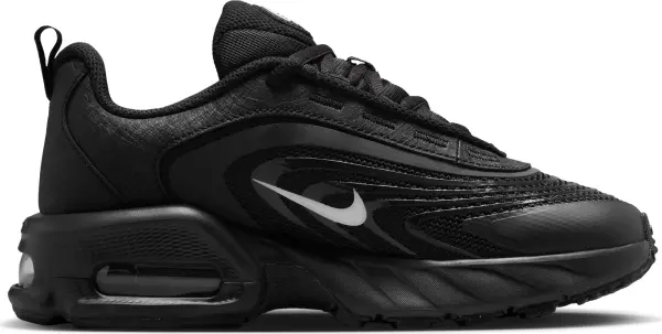 Кросівки підліткові Nike AIR MAX FIRE (GS) чорно-срібні IF2622-002