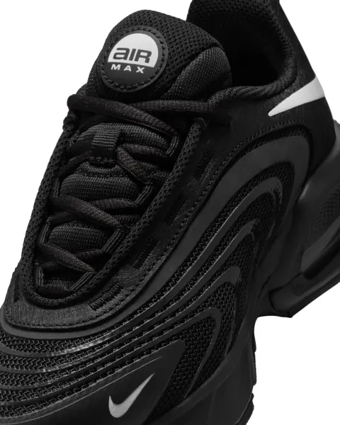 Кросівки підліткові Nike AIR MAX FIRE (GS) чорно-срібні IF2622-002