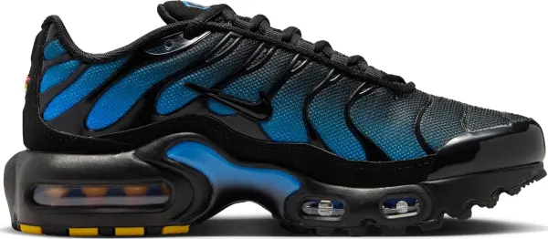 Кроссовки подростковые Nike AIR MAX PLUS (GS) черно-синие CD0609-051