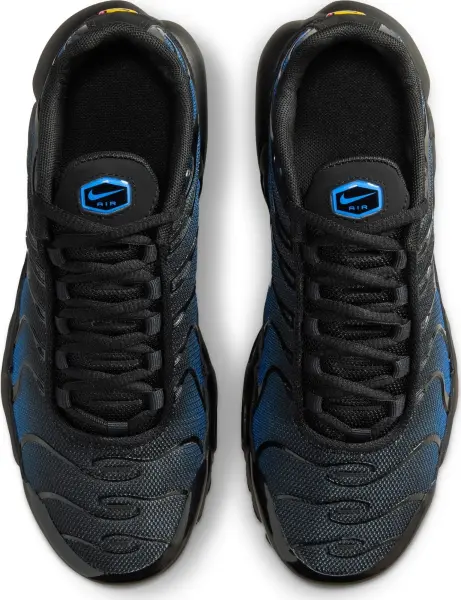 Кроссовки подростковые Nike AIR MAX PLUS (GS) черно-синие CD0609-051