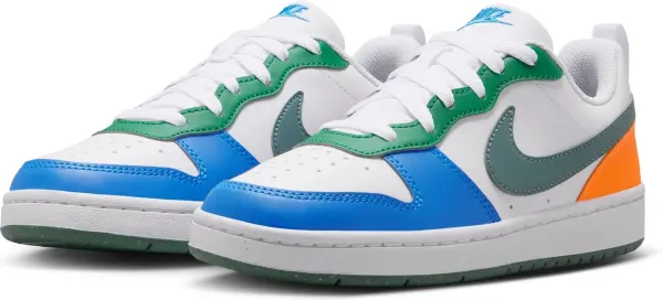Кроссовки подростковые Nike COURT BOROUGH LOW RECRAFT (GS) разноцветные DV5456-140