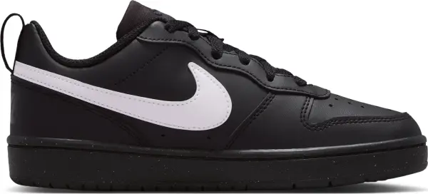 Кроссовки подростковые Nike COURT BOROUGH LOW RECRAFT (GS) черно-белые DV5456-013