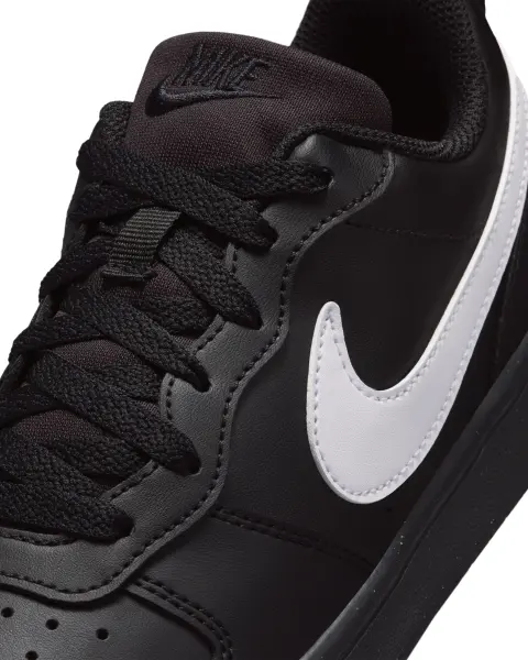 Кроссовки подростковые Nike COURT BOROUGH LOW RECRAFT (GS) черно-белые DV5456-013