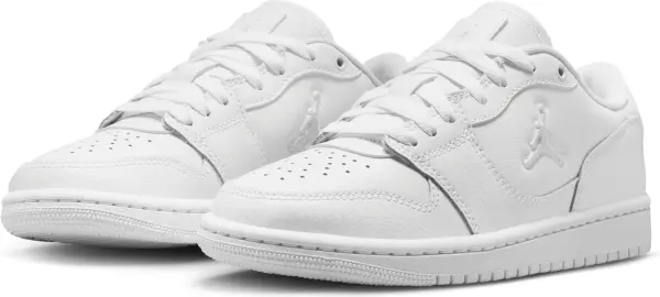 Кроссовки подростковые Nike JORDAN COURT CONNECT LOW (GS) белые IQ6016-100