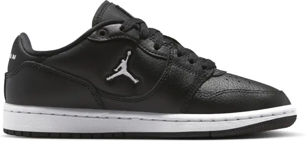 Кроссовки подростковые Nike JORDAN COURT CONNECT LOW (GS) черно-белые IQ6016-001