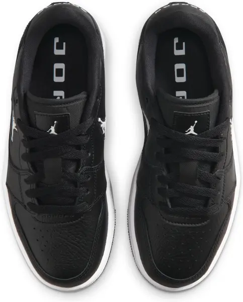 Кроссовки подростковые Nike JORDAN COURT CONNECT LOW (GS) черно-белые IQ6016-001