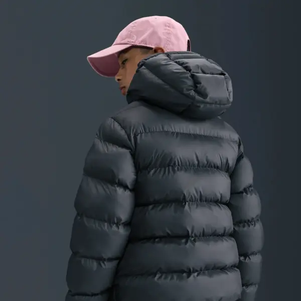 Куртка підліткова Nike SPORTSWEAR ALL DAY PLAY THERMA-FIT LOOSE-FIT чорно-світло-рожева HQ4976-011