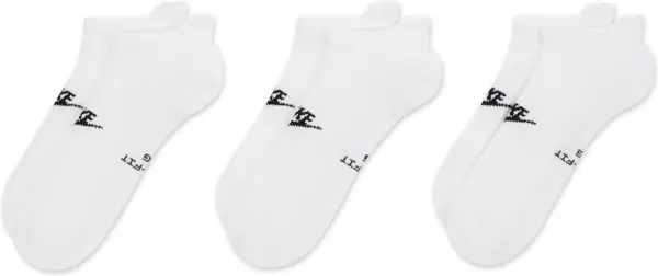 Шкарпетки Nike EVERYDAY ELEVATED NO-SHOW білі (3 пари) IH8524-901