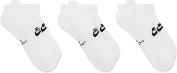 Шкарпетки Nike EVERYDAY ELEVATED NO-SHOW білі (3 пари) IH8524-901