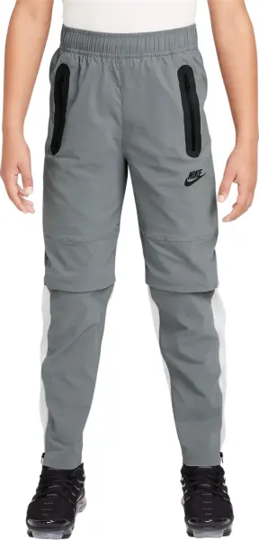 Спортивні штани підліткові Nike TECH WOVEN сіро-білі HQ8921-084