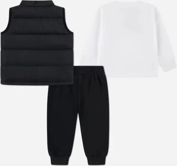 Спортивний комплект дитячий Nike SPORTSWEAR чорно-біло-золотий 86N506-F66