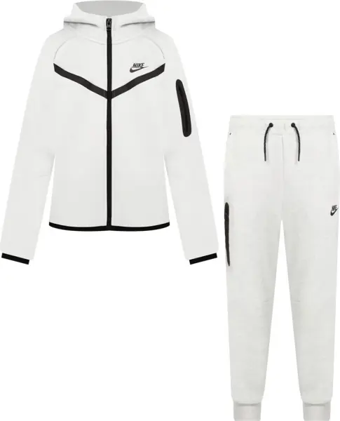 Спортивний костюм підлітковий Nike SPORTSWEAR TECH FLEECE світло-сірий HV8695-013__HV8698-013