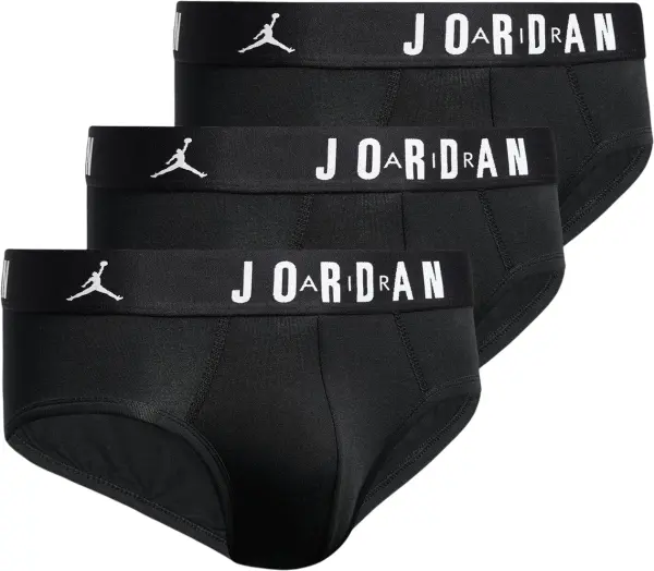 Труси (брифи) Nike JORDAN FLIGHT чорні (3 штуки) JM0743-023
