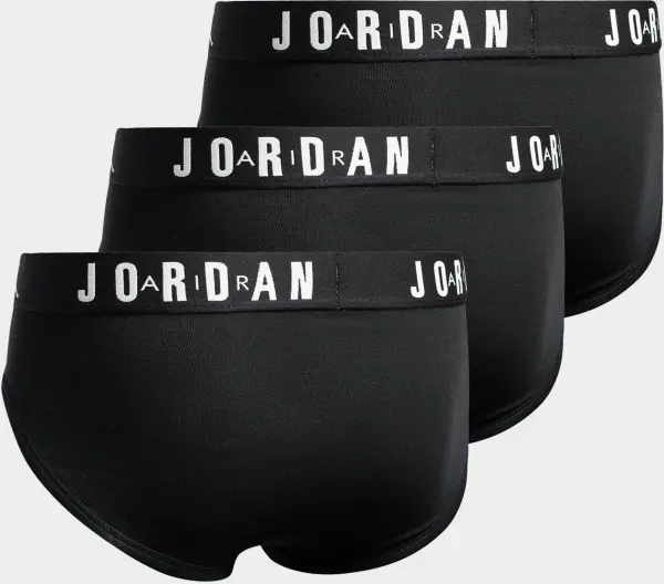 Труси (брифи) Nike JORDAN FLIGHT чорні (3 штуки) JM0743-023
