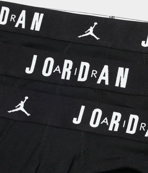 Труси (брифи) Nike JORDAN FLIGHT чорні (3 штуки) JM0743-023
