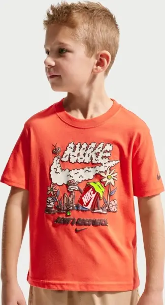Футболка дитяча Nike REST AND RECOVERY помаранчева 86N985-N33