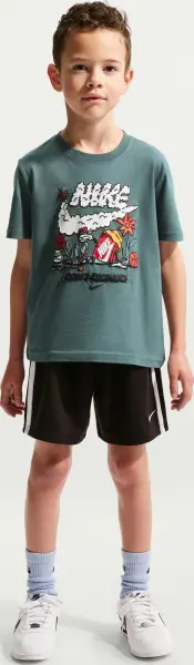 Футболка дитяча Nike REST AND RECOVERY темно-зелена 86N985-G3S
