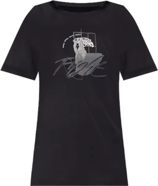 Футболка женская Nike JUMPMAN GRAPHIC черная FD7244-010