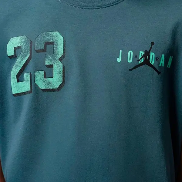Футболка підліткова Nike JORDAN BROOKLYN VARSITY темно-зелено-м'ятна 95F748-EA0