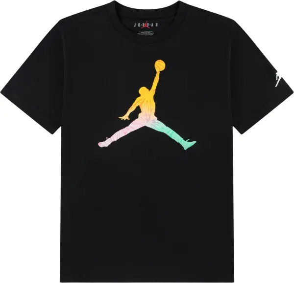 Футболка підліткова Nike JORDAN TIE DYE JUMPMAN чорна 95F822-023
