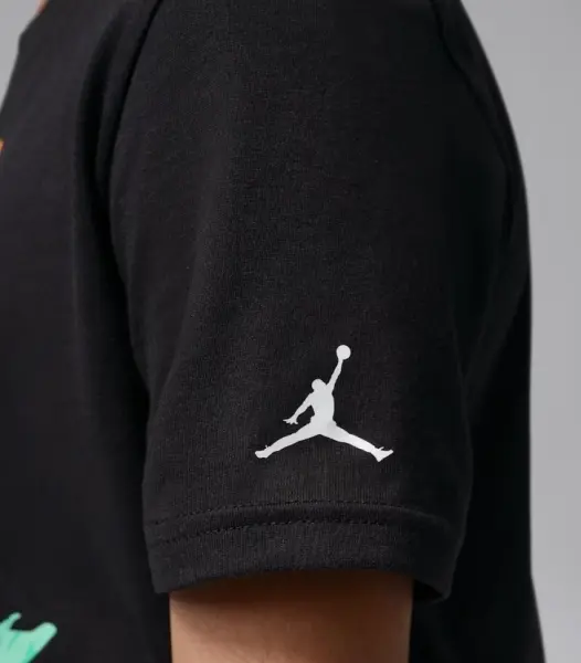 Футболка підліткова Nike JORDAN TIE DYE JUMPMAN чорна 95F822-023