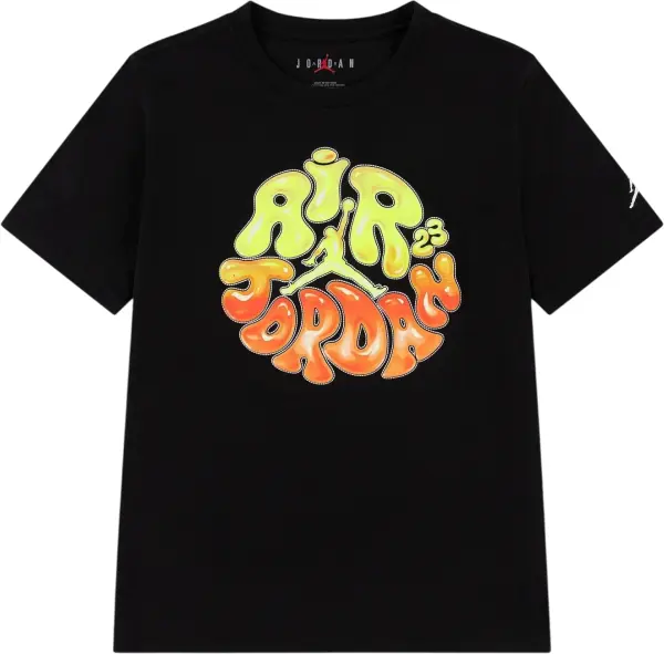 Футболка підліткова Nike SUPER SPLASH BUBBLE чорна 95F895-023